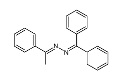 1-(diphenylmethylidene)-2-(1-phenylethylidene)hydrazine结构式