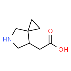 2-{5-氮杂螺[2.4]庚-7-基}乙酸结构式