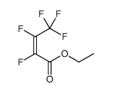 ethyl 2,3,4,4,4-pentafluorobut-2-enoate Structure