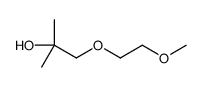 1-(2-甲氧基乙氧基)-2-甲基-2-丙醇结构式