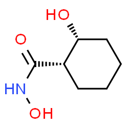 Cyclohexanecarboxamide, N,2-dihydroxy-, (1S,2R)- (9CI) structure