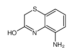 5-amino-4H-1,4-benzothiazin-3-one结构式