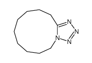 5,6,7,8,9,10,11,12-octahydro-4H-1,2,3,3a-tetraaza-cyclopentacycloundecene Structure