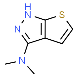 N,N-Dimethyl-1H-thieno[2,3-c]pyrazol-3-amine Structure