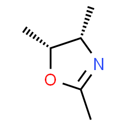 cis-4,5-dihydro-2,4,5-trimethyloxazole Structure