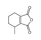 3-methylcyclohexene-1,2-dicarboxylic acid anhydride Structure