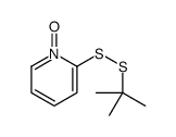2-(tert-butyldisulfanyl)-1-oxidopyridin-1-ium Structure