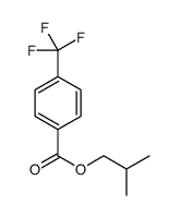 2-methylpropyl 4-(trifluoromethyl)benzoate结构式