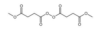 bis-(3-methoxycarbonyl-propionyl)-peroxide Structure