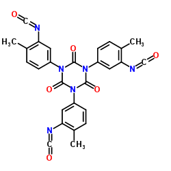 (2,4,6-trioxotriazine-1,3,5(2H,4H,6H)-triyl)tris(methyl-m-phenylene) isocyanate结构式