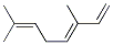 (3E)-3,7-dimethylocta-1,3,6-triene structure