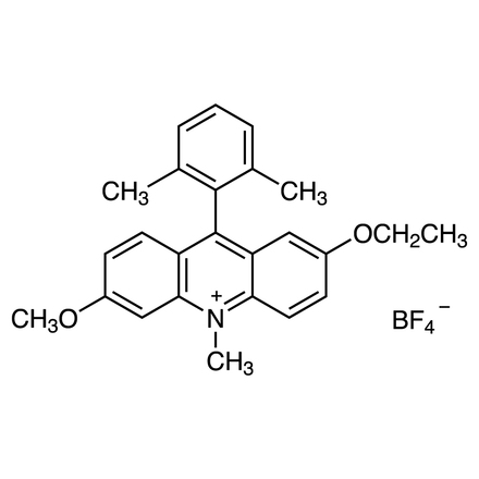 9-(2,6-Dimethylphenyl)-2-ethoxy-6-methoxy-10-methylacridiniumTetrafluoroborate Structure