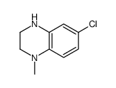 7-chloro-4-methyl-2,3-dihydro-1H-quinoxaline Structure