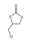 4-chloromethyl-1,3-dithiolane-2-one结构式