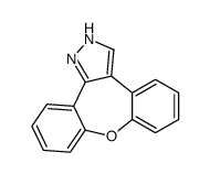 1H-8-Oxa-1,3-diaza-dibenzo [e, h] azulene Structure