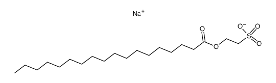 sodium 2-sulphonatoethyl hydrogen stearate结构式