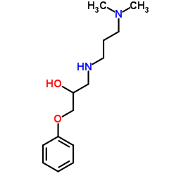 1-(3-DIMETHYLAMINO-PROPYLAMINO)-3-PHENOXY-PROPAN-2-OL Structure