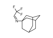 N-(1-adamantyl)-2,2,2-trifluoroethanimine结构式