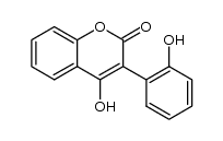 4-hydroxy-3-(2-hydroxy-phenyl)-chromen-2-one Structure