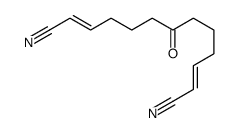 7-oxotrideca-2,11-dienedinitrile Structure