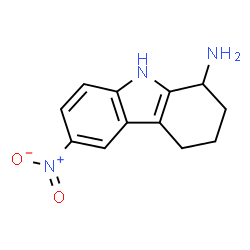 6-Nitro-2,3,4,9-tetrahydro-1H-carbazol-1-amine structure
