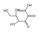 2,3-diketogulonic acid Structure