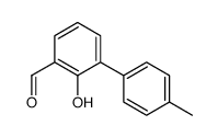 2-hydroxy-3-(4-methylphenyl)benzaldehyde结构式