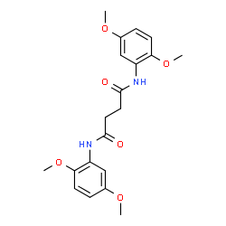 N,N'-Bis(2,5-dimethoxyphenyl)succinamide picture