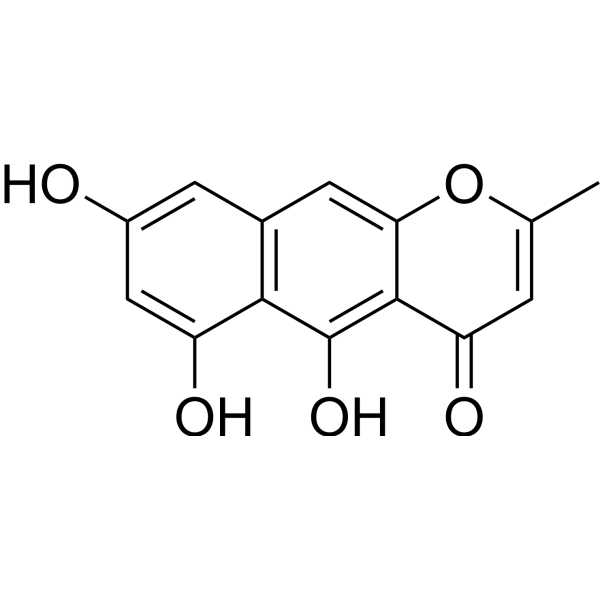5,6,8-Trihydroxy-2-methyl-4H-naphtho[2,3-b]pyran-4-one picture