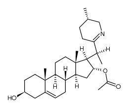 16,28-Secosolanida-5,22(28)-diene-3β,16α-diol 16-acetate picture