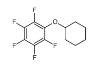 1-cyclohexyloxy-2,3,4,5,6-pentafluorobenzene Structure