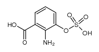 2-amino-3-sulfooxy-benzoic acid Structure