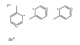fluoro-tris(4-methylphenyl)stannane Structure