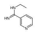 N'-ethylpyridine-3-carboximidamide Structure