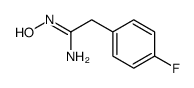 2-(4-Fluorophenyl)-N'-Hydroxyethanimidamide Structure
