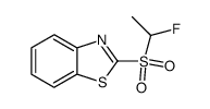 2-(2-fluoroethane)sulfonylbenzothiazole Structure