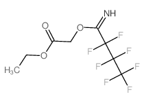 ethyl 2-(2,2,3,3,4,4,4-heptafluorobutanimidoyloxy)acetate Structure
