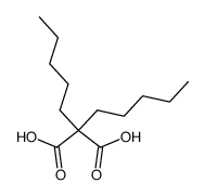 2,2-dipentylmalonic acid结构式