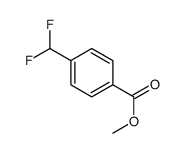 Methyl 4-(difluoromethyl)benzoate Structure