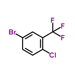 4-Bromo-1-chloro-2-(trifluoromethyl)benzene structure