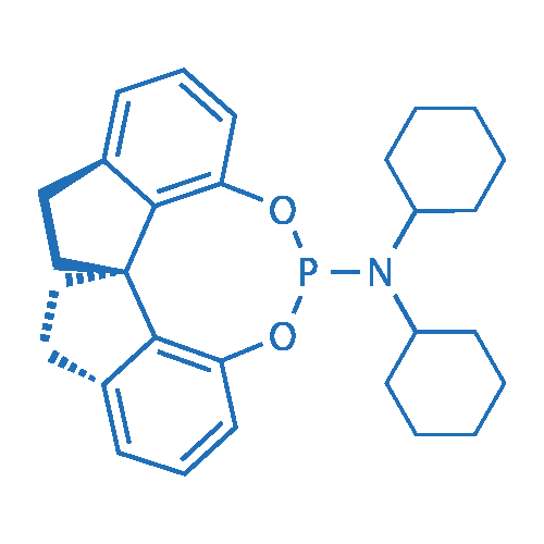 (11aR)-N,N-Dicyclohexyl-4,5,6,7-tetrahydrodiindeno[7,1-de:1',7'-fg][1,3,2]dioxaphosphocin-12-amine picture