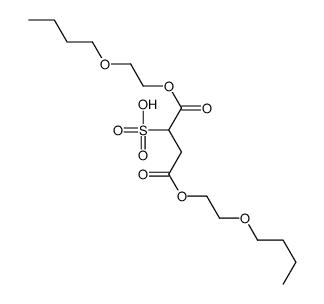 1,4-bis(2-butoxyethoxy)-1,4-dioxobutane-2-sulfonic acid Structure