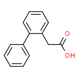 biphenylylacetic acid Structure