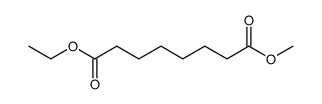 Octandisaeure-monoaethyl-monomethylester Structure