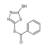 (S)-(4,5-Dihydro-5-thioxo-1,3,4-thiadiazol-2-yl) benzenecarbothioate Structure