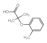 PROPANOIC ACID, 2-METHYL-2-(2-METHYLPHENOXY)- picture