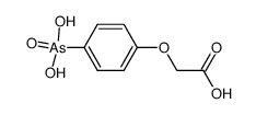 ACETIC ACID, P-ARSONOPHENOXY-结构式