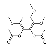2,3-diacetoxy-1,4,5-trimethoxy-benzene结构式