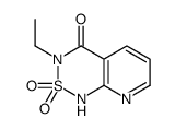 3-ethyl-2,2-dioxo-1H-pyrido[2,3-c][1,2,6]thiadiazin-4-one结构式