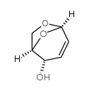 1,6-脱水-2,3-二脱氧-beta-d-erythro-2-己烯并吡喃结构式